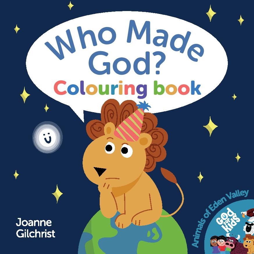 Who Made God Colouring book